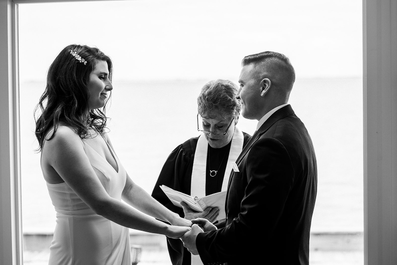 Long Beach Island Home Wedding Ceremony